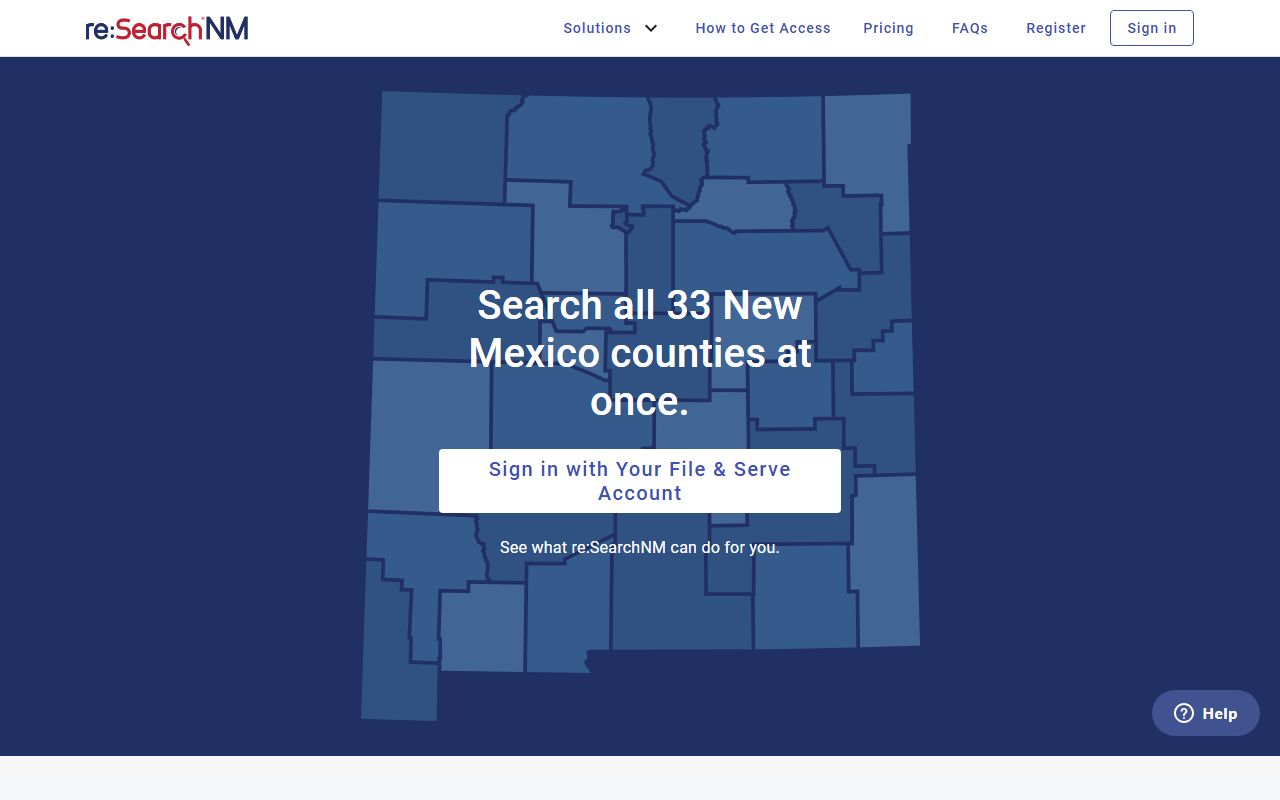 Valencia County court records reSearchNM court record portal