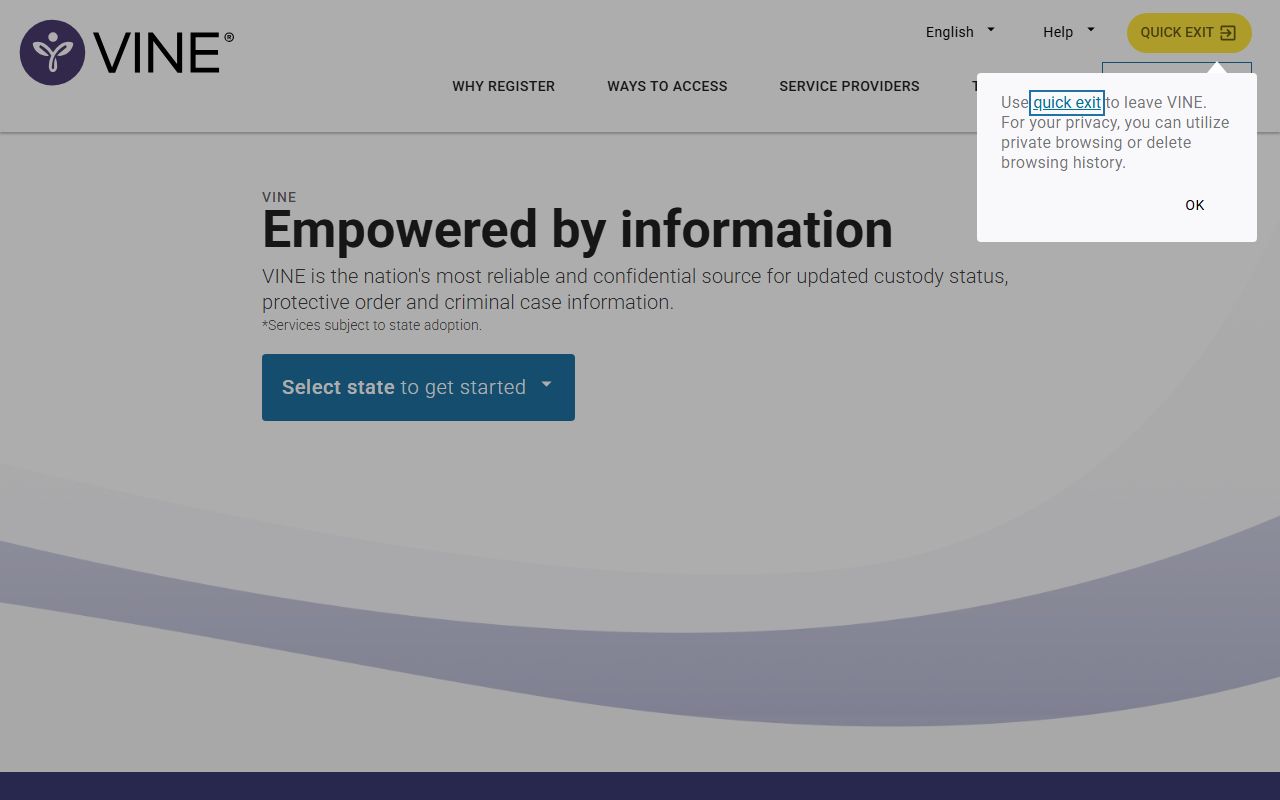 Valencia County inmate records VINELink detainee lookup